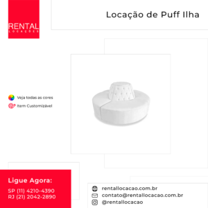 Aluguel de Puff Ilha